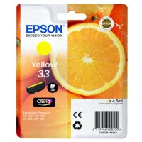 EPSON 33 / T3344 (Orangen) gelb Druckerpatrone