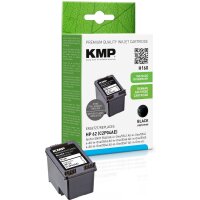 KMP H160  schwarz Druckerpatrone kompatibel zu HP 62 (C2P04AE)