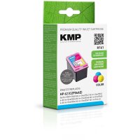 KMP Patrone HP NR.62 color 165 S. H161 refilled