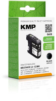 KMP B60B  schwarz Druckerpatrone kompatibel zu brother LC-123BK