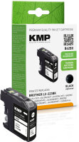 KMP B62BX  schwarz Druckerpatrone kompatibel zu brother LC-223BK