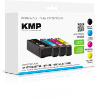 KMP H165VX  schwarz, cyan, magenta, gelb Druckerpatronen kompatibel zu HP 973X (L0S07AE, F6T81AE, F6T82AE, F6T83AE), 4er-Set