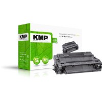 KMP H-T230  schwarz Toner kompatibel zu HP 55A (CE255A)