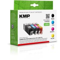 KMP Patrone Canon CLI-571 Multipack 500-715 S. C107PIXV kompatibel