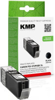 KMP C107BX  schwarz Druckerpatrone kompatibel zu Canon...