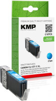 KMP C107CX  cyan Druckerpatrone kompatibel zu Canon...