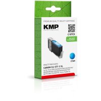 KMP Patrone Canon CLI571C XL cyan pigm. 715 S. C107CX kompatibel