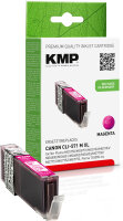 KMP C107MX  magenta Druckerpatrone kompatibel zu Canon...