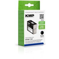 KMP E166  schwarz Druckerpatrone kompatibel zu EPSON 13 XL / T1301 XL