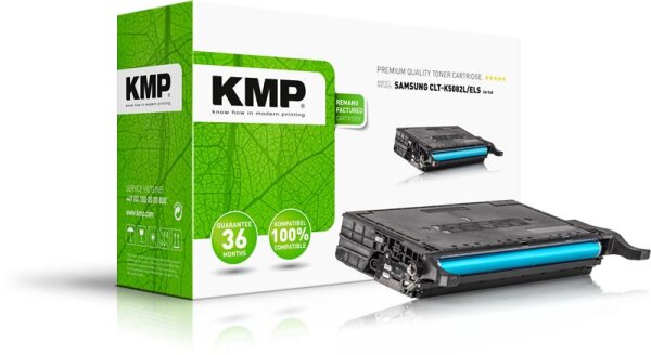 KMP SA-T48  schwarz Toner kompatibel zu SAMSUNG CLT-K5082L (SU188A)
