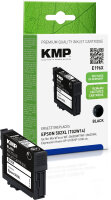 KMP E196X  schwarz Druckerpatrone kompatibel zu EPSON 502XL (T02W14)