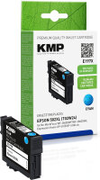 KMP E197X  cyan Druckerpatrone kompatibel zu EPSON 502XL...