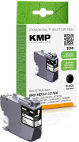 KMP B58B  schwarz Druckerpatrone kompatibel zu brother LC-3217BK
