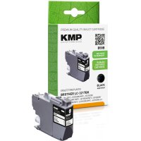 KMP B58B  schwarz Druckerpatrone kompatibel zu brother LC-3217BK