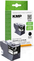 KMP B58BX  schwarz Druckerpatrone kompatibel zu brother LC-3219XLBK