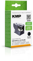 KMP B58BX  schwarz Druckerpatrone kompatibel zu brother...
