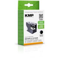 KMP B58BX  schwarz Druckerpatrone kompatibel zu brother LC-3219XLBK