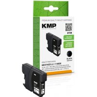 KMP B78B  schwarz Druckerpatrone kompatibel zu brother LC-1100BK