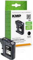 KMP B55  schwarz Druckerpatrone kompatibel zu brother LC-227XL BK
