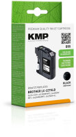 KMP B55  schwarz Druckerpatrone kompatibel zu brother LC-227XL BK