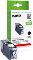 KMP C72  schwarz Druckerpatrone kompatibel zu Canon...