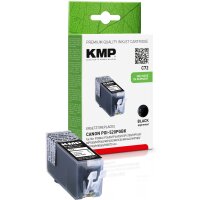 KMP C72  schwarz Druckerpatrone kompatibel zu Canon PGI-520 BK