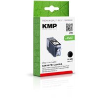 KMP Patrone Canon PGI520BK black pig. 325 S. C72 kompatibel