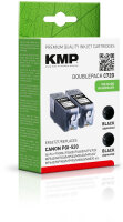 KMP C72D  schwarz Druckerpatronen kompatibel zu Canon 2x...