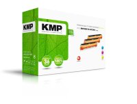 KMP B-T125X  cyan, magenta, gelb Toner kompatibel zu...