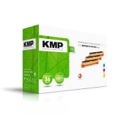 KMP B-T125X  cyan, magenta, gelb Toner kompatibel zu brother TN-247C/M/Y, 3er-Set