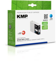 KMP E220CXX  cyan Druckerpatrone kompatibel zu EPSON...