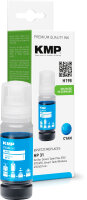 KMP H198  cyan Tintenflasche kompatibel zu HP 31 (1VU26AE)
