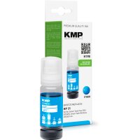 KMP Tintentank HP31    1VU26AE  8000 S. cyan remanufactured