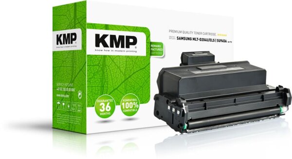 KMP SA-T72  schwarz Toner kompatibel zu SAMSUNG MLT-D204U (SU945A)