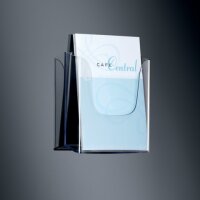 SIGEL Wandprospekthalter transparent DIN gallery