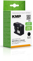 KMP B74  schwarz Druckerpatrone kompatibel zu brother LC-129XLBK