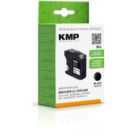 KMP Patrone Brother LC229XLBK black 2400 S. B56 refilled