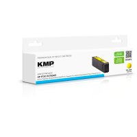 KMP Patrone HP 973X  (F6T83AE) yellow 7000 S. Hybrid-Chip refilled