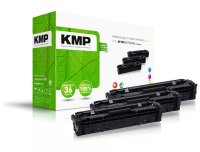 KMP H-T215VX  cyan, magenta, gelb Toner kompatibel zu HP...