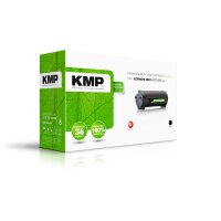 KMP L-T54  schwarz Toner kompatibel zu LEXMARK 60F2H00 2