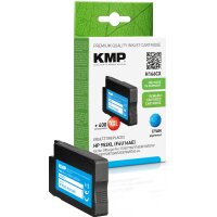 KMP H166CX  cyan Druckerpatrone kompatibel zu HP 953XL (F6U16AE)