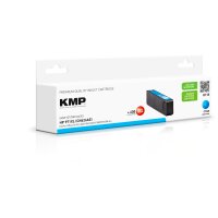 KMP Patrone HP CN626AE NR.971XL cyan 6600 S. H118 refilled