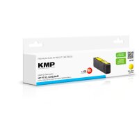 KMP Patrone HP 971XL (CN628AE) yellow 6600 S. H120 refilled