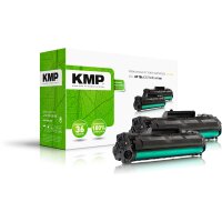 KMP Toner HP LaserJet Pro M1536DFN, P1566/P1606 2x black