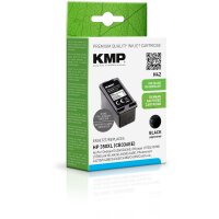 KMP H42 schwarz Druckerpatrone kompatibel zu HP 350XL (CB336