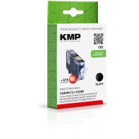 KMP C82  schwarz Druckerpatrone kompatibel zu Canon CLI-526 BK