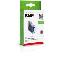 KMP Patrone Canon CLI526GY grey 1515 S. C86 kompatibel
