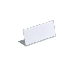 DURABLE Tischnamensschilder 8054-19 transparent 15,0 x...