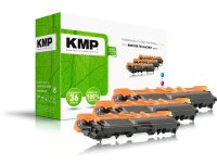 KMP 1248,3030  cyan, magenta, gelb Toner kompatibel zu...