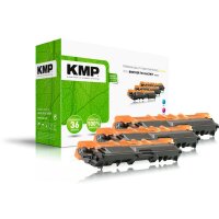 KMP 1248,3030  cyan, magenta, gelb Toner kompatibel zu brother TN-246C/M/Y, 3er-Set